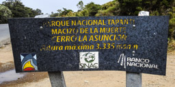 der Cerro de la Muerte ist mit 3335 m der höchste Punkt der PANAMERICANA der Costa Rican Section